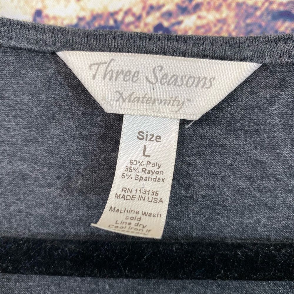 Three Seasons Maternity top - Picture 2 of 8
